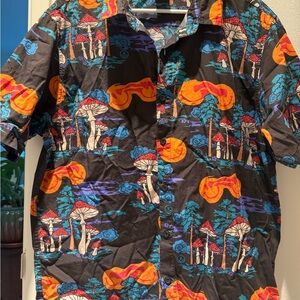 Neff Multicolor Mushroom Graphic Shirt